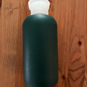 bkr Dark Green Glass Water Bottle